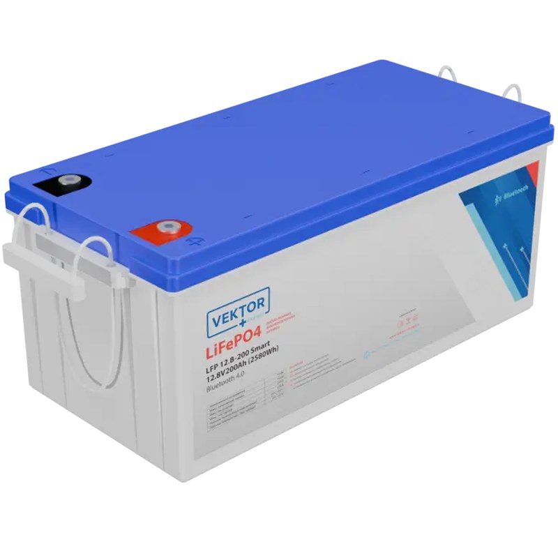 Аккумулятор LiFePO4 12,8 В 200 Ач Vektor Energy LFP 12,8-200 Smart