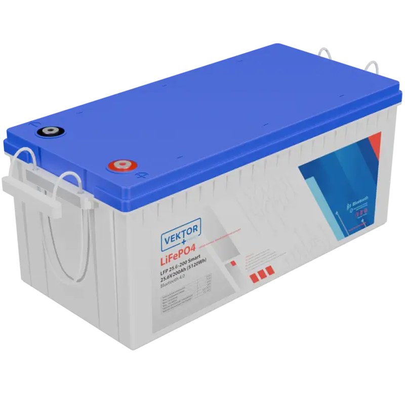 Аккумулятор LiFePO4 25,6 В 200 Ач Vektor Energy LFP 25,6-200 Smart