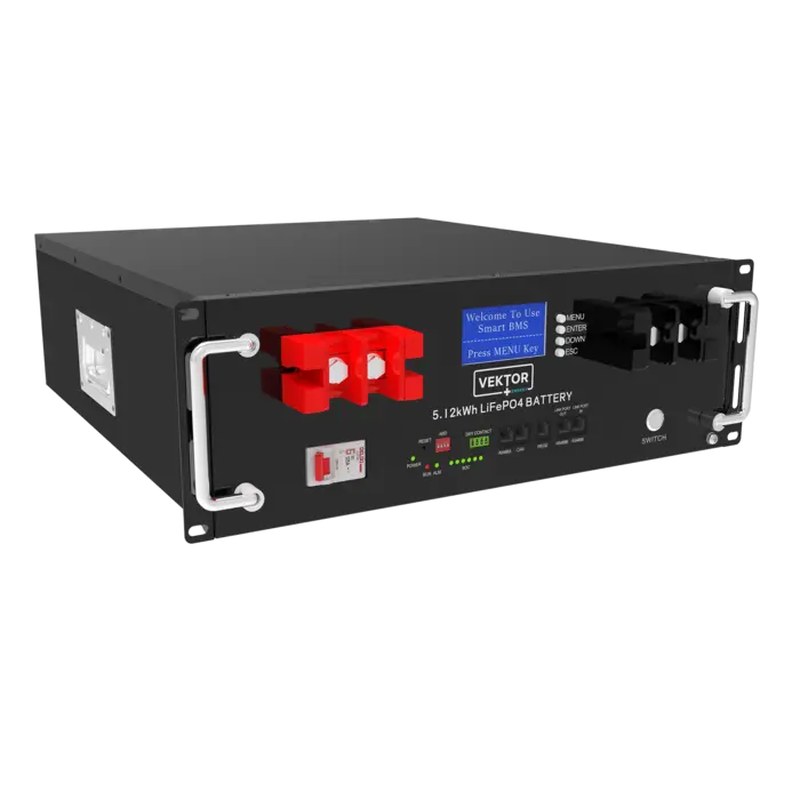 Стойка LiFePO4 51,2 В 100 Ач Vektor Energy LFP 51,2-100RM, 5,12 кВтч