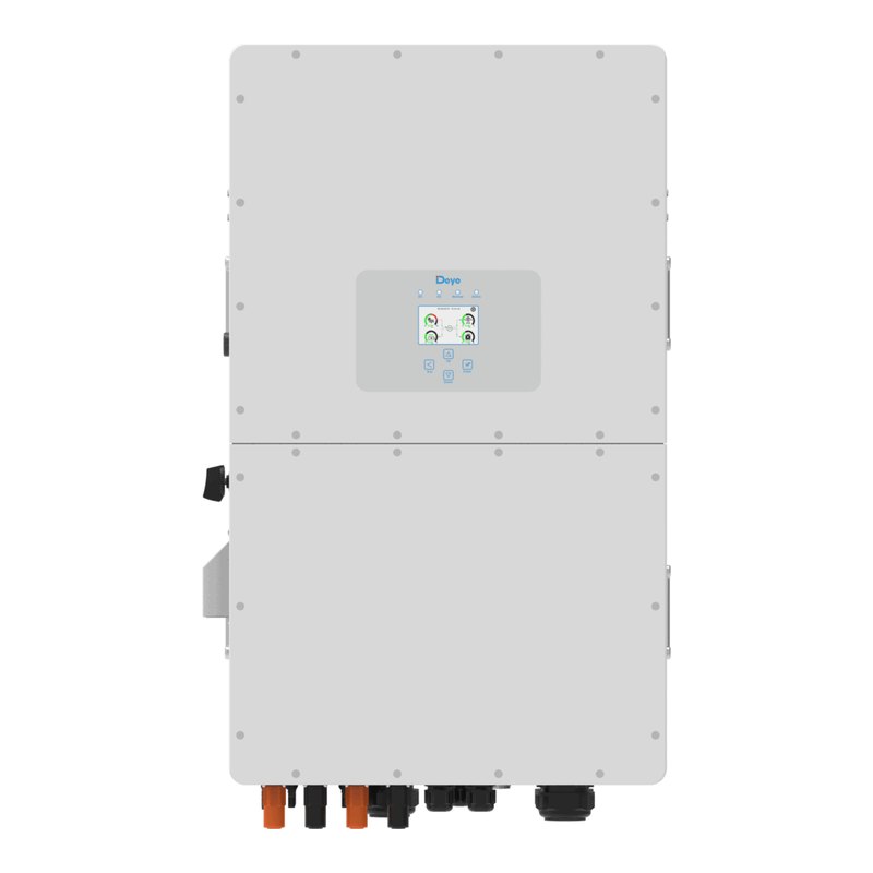 Гибридный инвертор Deye SUN-50K-SG01HP3-EU-BM4, 50 кВт, 3 фазы, батарея 160-800 В
