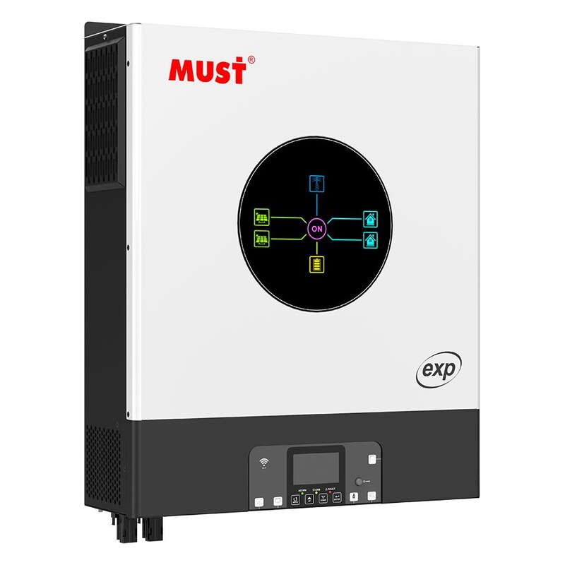 Гибридный инвертор MUST PH19-6048 EXP II, 6 кВт, 1 фаза, 48 В