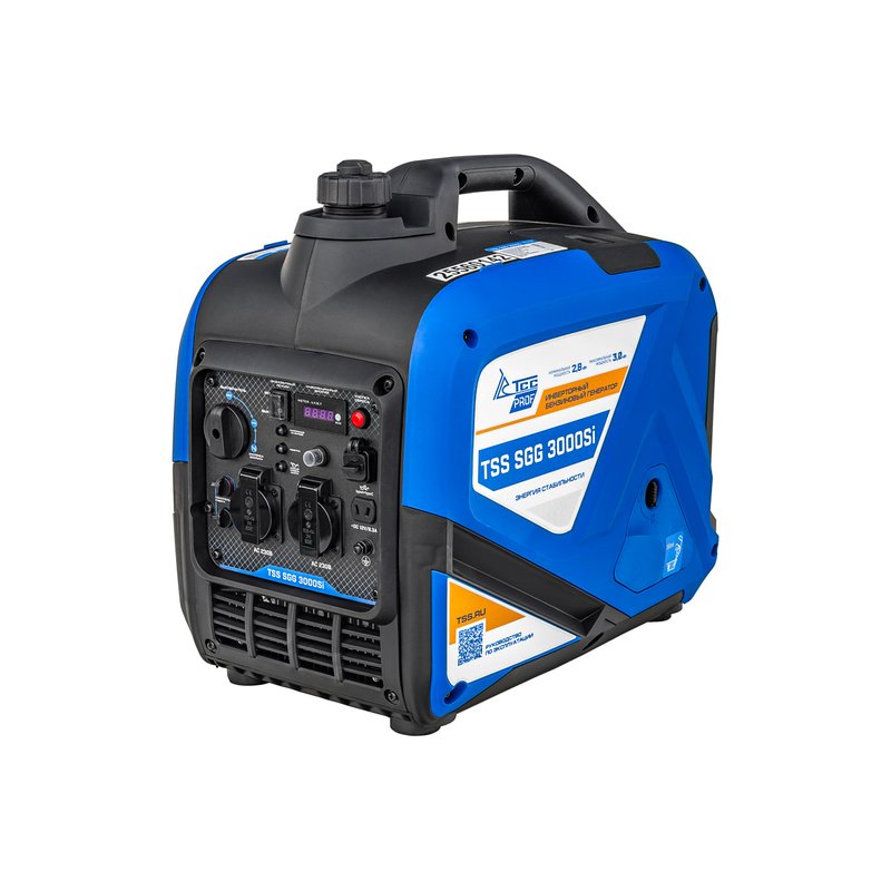 Инверторный генератор TSS SGG 3000Si, 2,8 кВт, 230 В