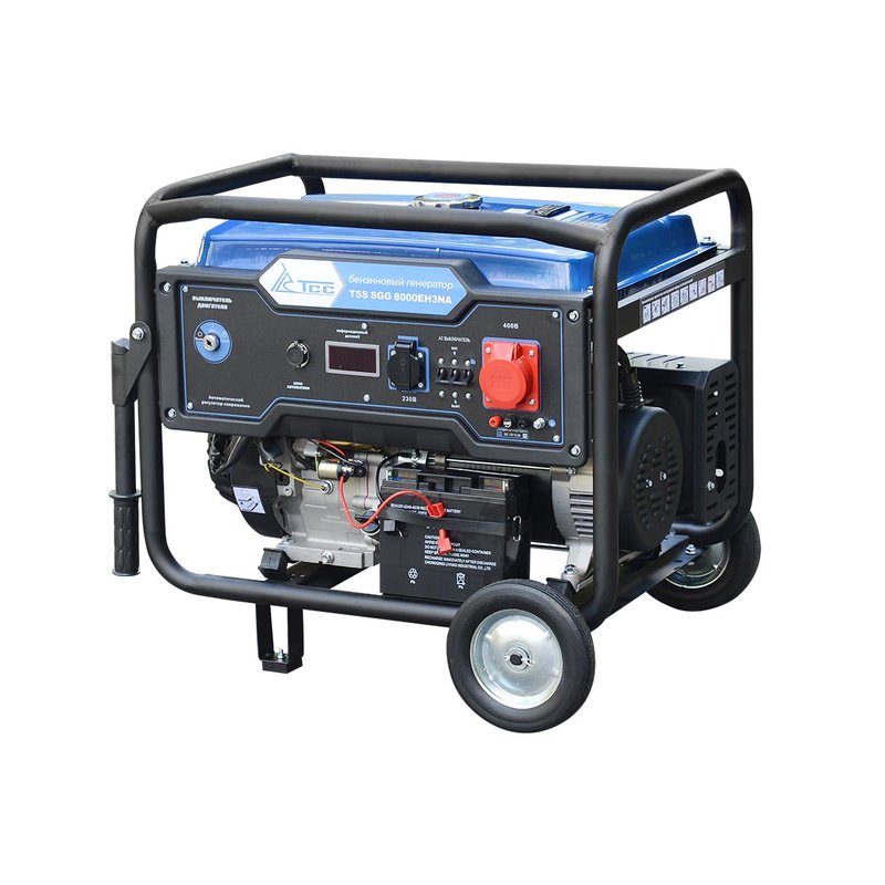 Бензиновый генератор TSS SGG 8000EH3NA, 7,8 кВт, 400/230 В