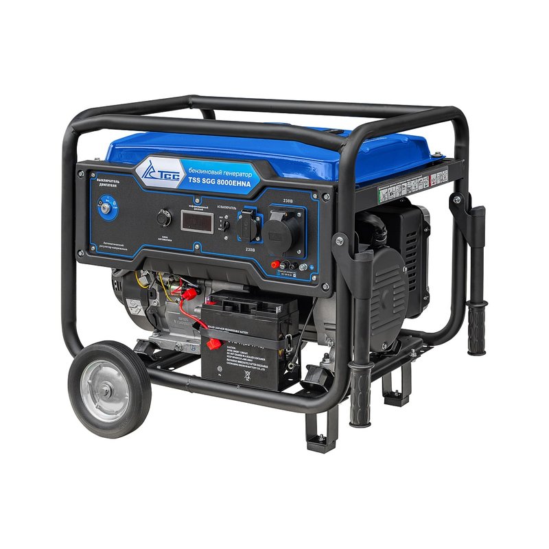 Бензиновый генератор TSS SGG 8500EHNA Duplex, 8 кВт, 230 В